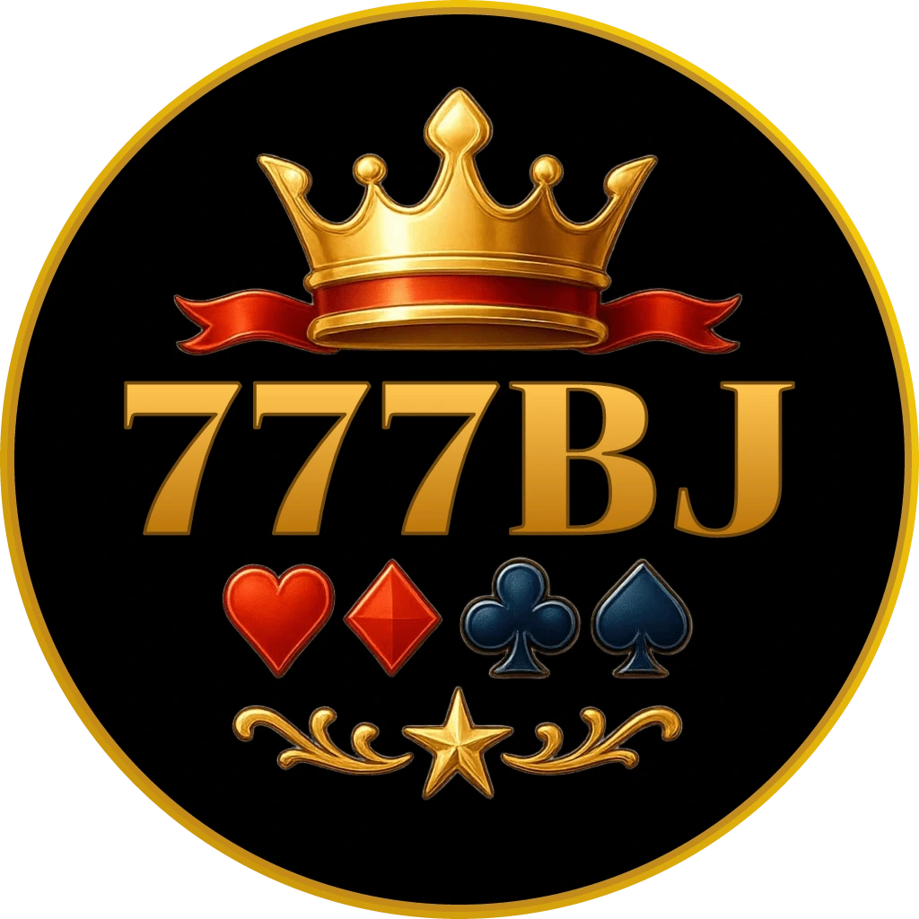 Confident casino hostess in a red dress standing by a roulette table with glowing chips highlighting the premium gaming atmosphere of 777BJ casino in Bangladesh